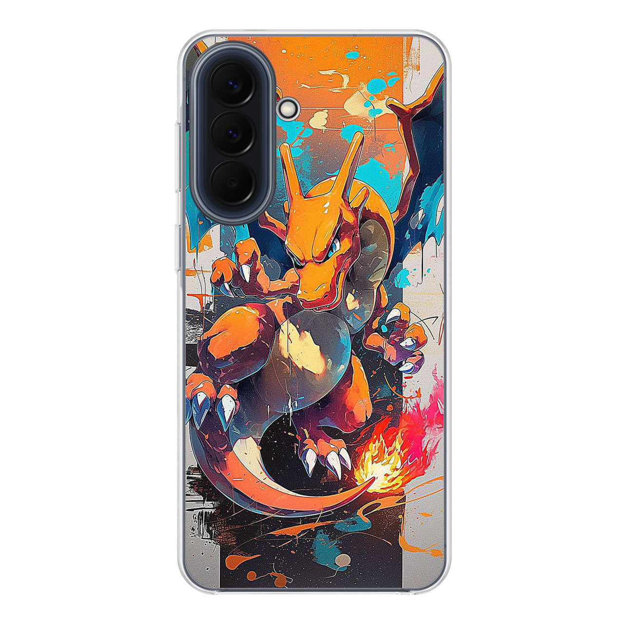 Charizard Inferno on Canvas Samsung Galaxy A37 5G / A57 5G Case