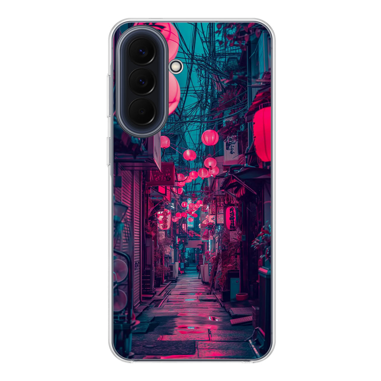 Neon Veins of the Night Market Samsung Galaxy A37 5G / A57 5G Case