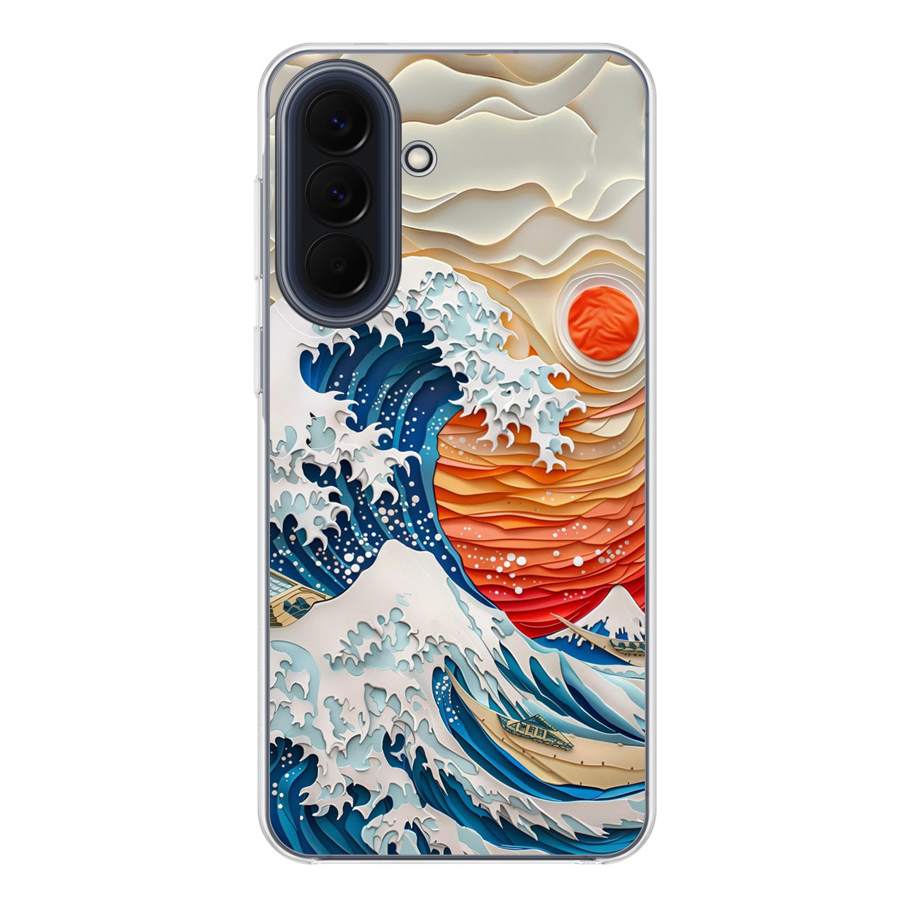 The Great Wave Off Paper Art Samsung Galaxy A37 5G / A57 5G Case