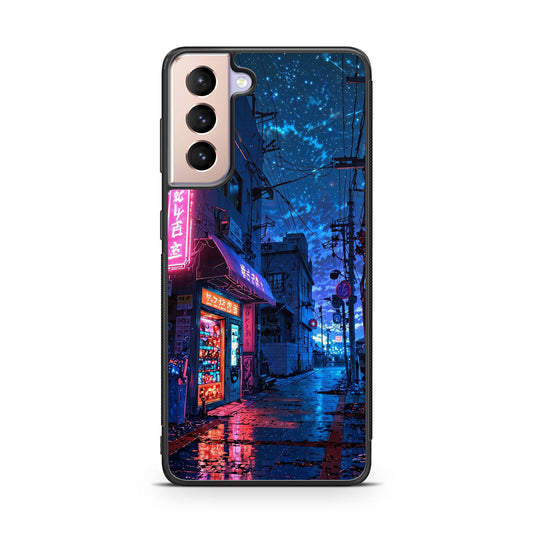 Japan Neon Reverie Samsung Galaxy S21 / S21 Plus / S21 FE 5G Case