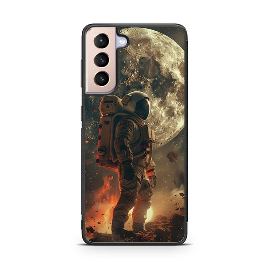 Lunar Sentinel Guardian of the Void Samsung Galaxy S21 / S21 Plus / S21 FE 5G Case