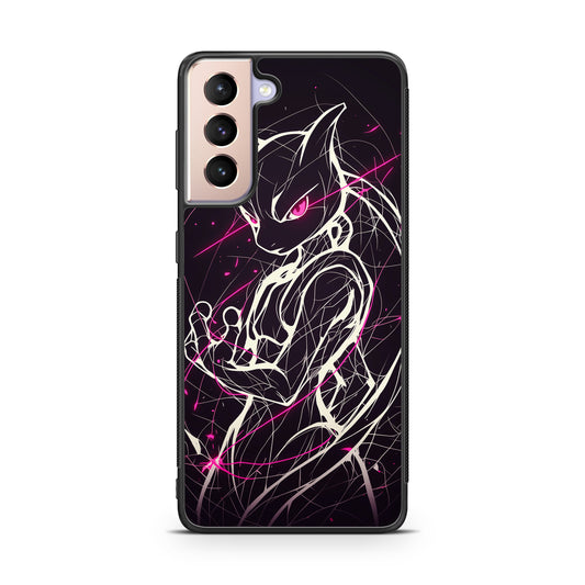 Mewtwo Cosmic Energy Samsung Galaxy S21 / S21 Plus / S21 FE 5G Case