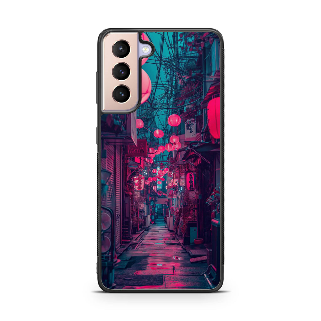 Neon Veins of the Night Market Samsung Galaxy S21 / S21 Plus / S21 FE 5G Case