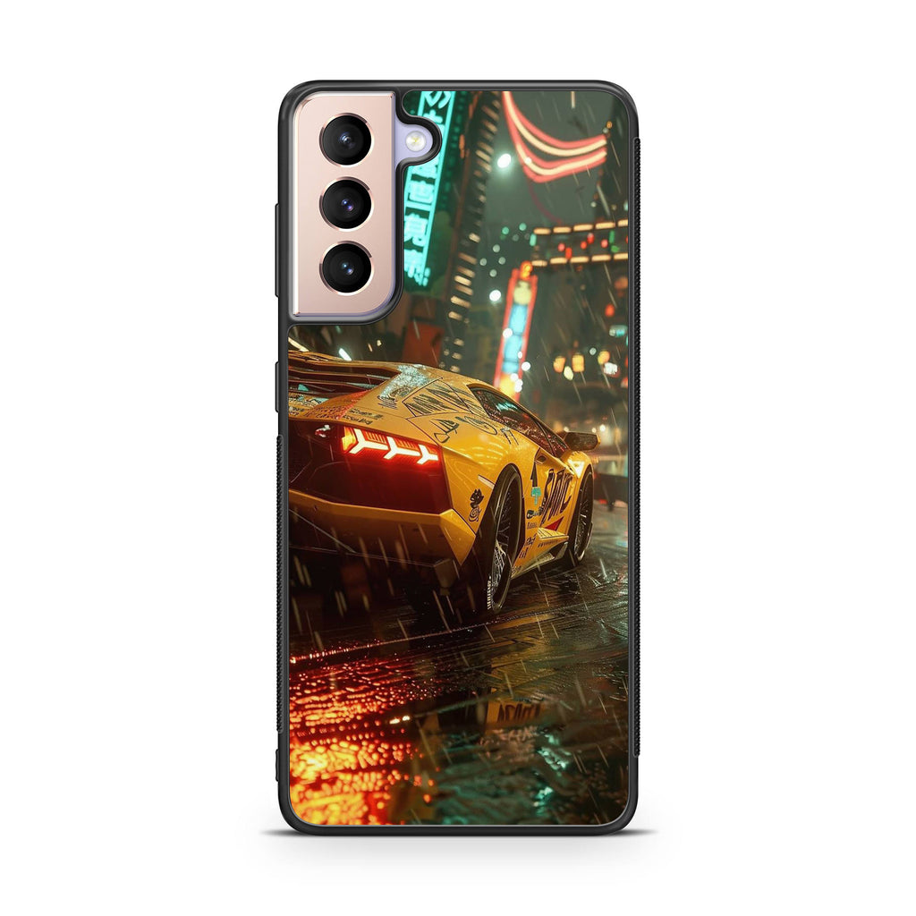 Night Drift Thunder Neon Streets Samsung Galaxy S21 / S21 Plus / S21 FE 5G Case