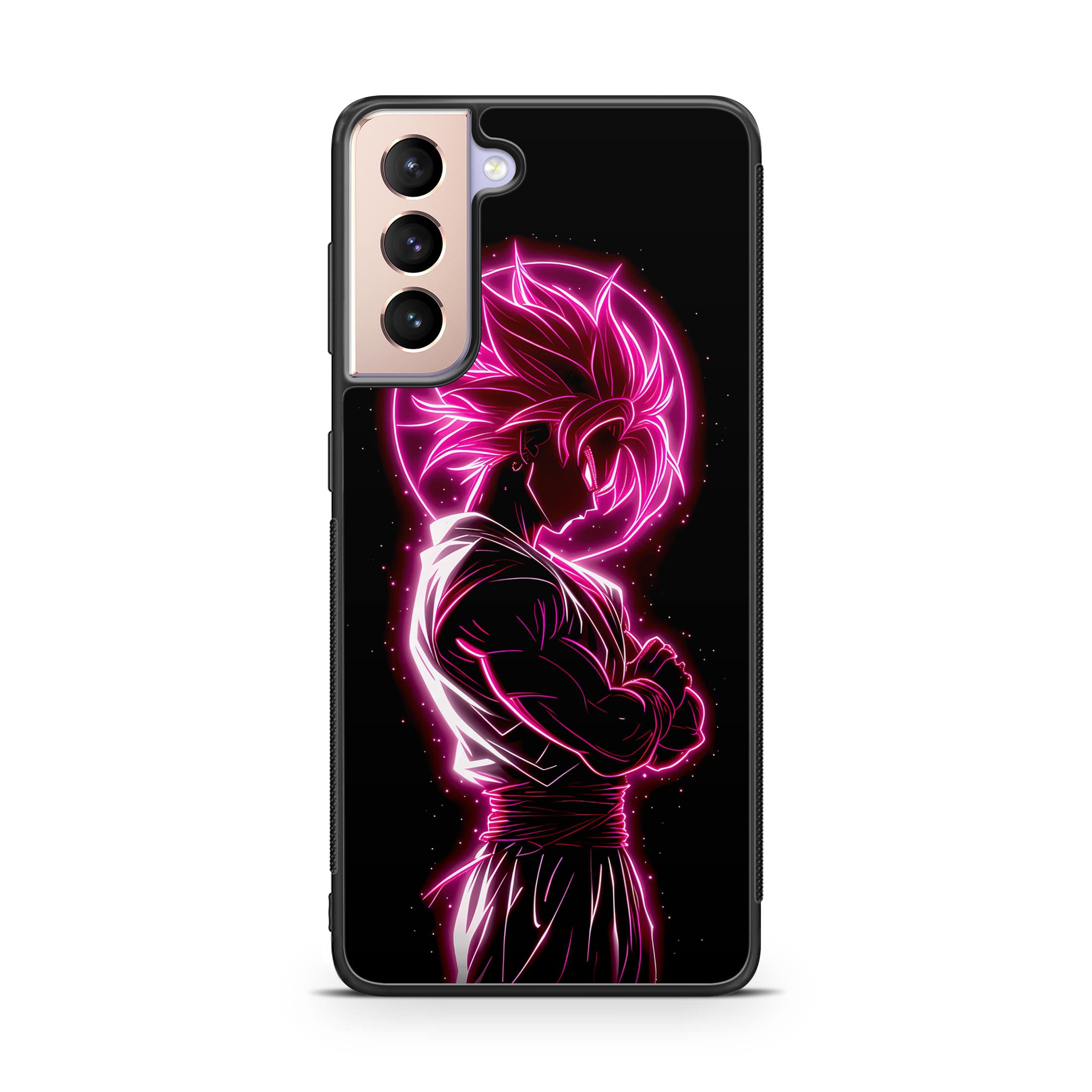 Pink Radiant Saiyan Samsung Galaxy S21 / S21 Plus / S21 FE 5G Case