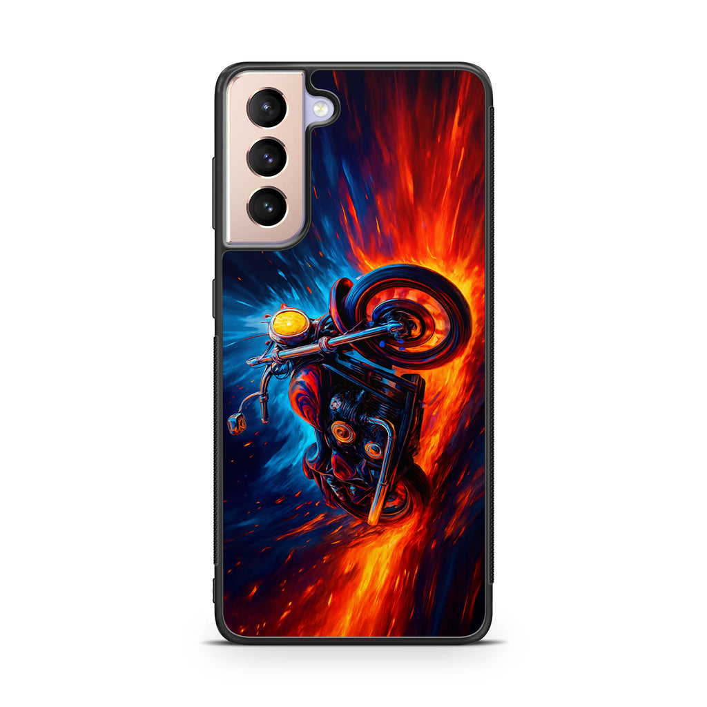 Ride Through Fire and Ice Samsung Galaxy S21 / S21 Plus / S21 FE 5G Case