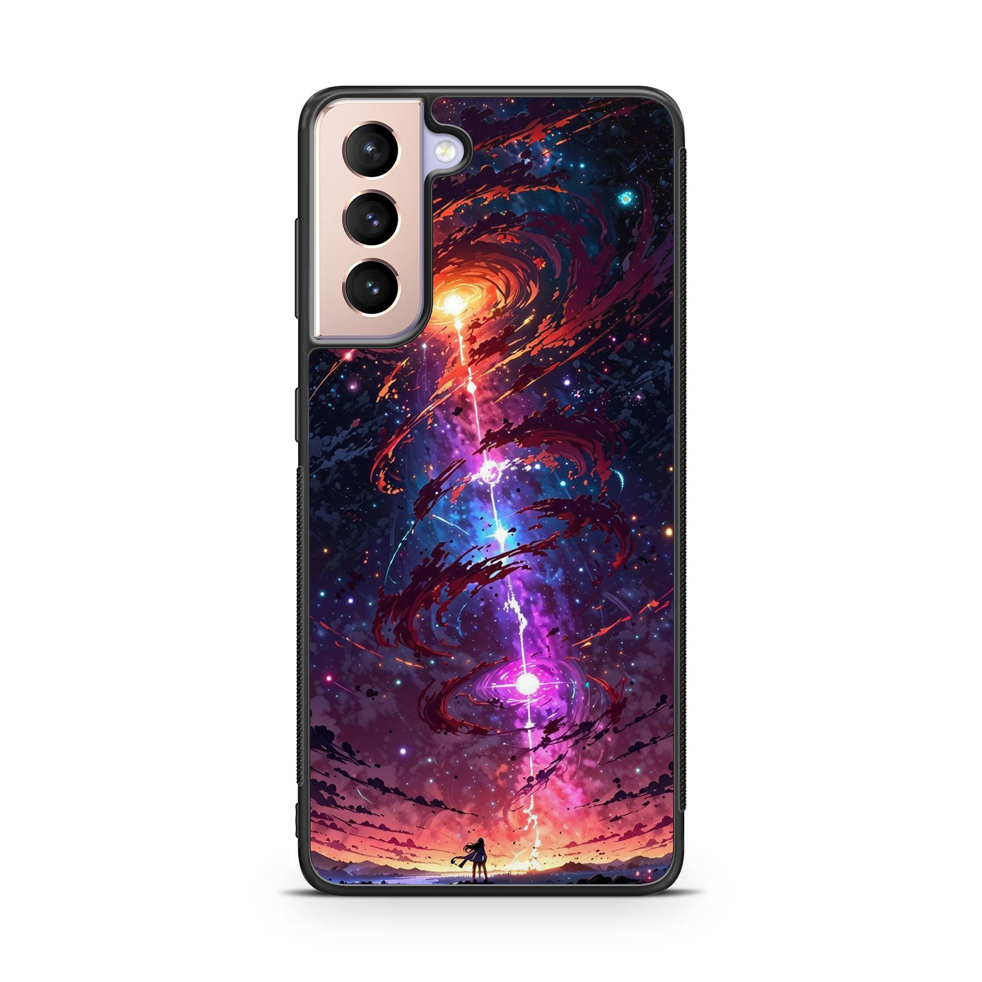 Stargazer at the Axis of Creation Samsung Galaxy S21 / S21 Plus / S21 FE 5G Case