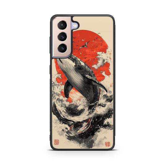 The Whale Rises Samsung Galaxy S21 / S21 Plus / S21 FE 5G Case
