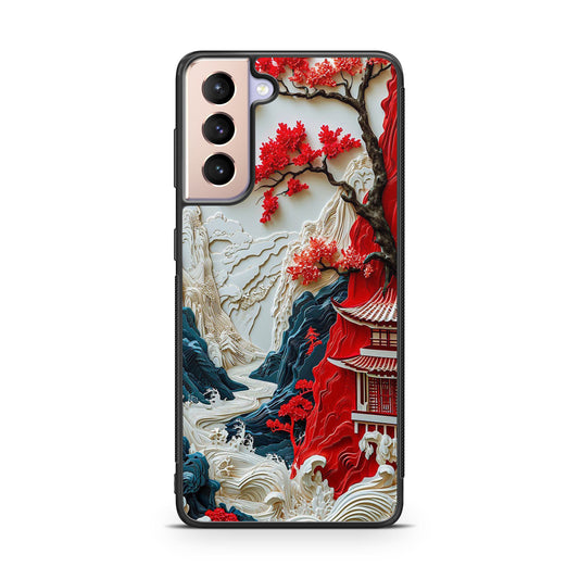 Whispers of the Crimson Zen Samsung Galaxy S21 / S21 Plus / S21 FE 5G Case