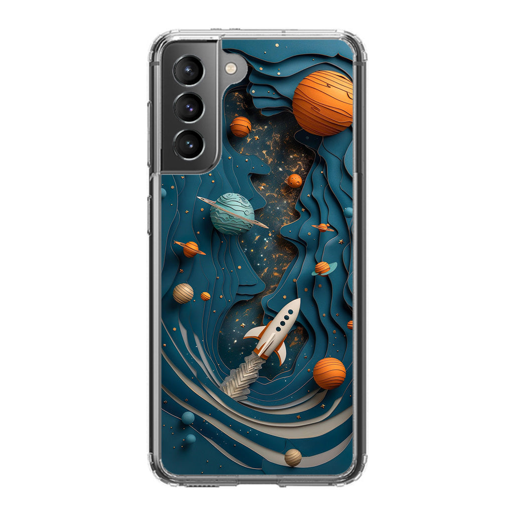 Cardboard Cosmos Samsung Galaxy S21 / S21 Plus / S21 FE 5G Case