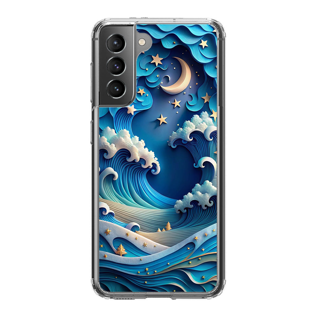 Dreamtide Where Stars Kiss the Sea Samsung Galaxy S21 / S21 Plus / S21 FE 5G Case