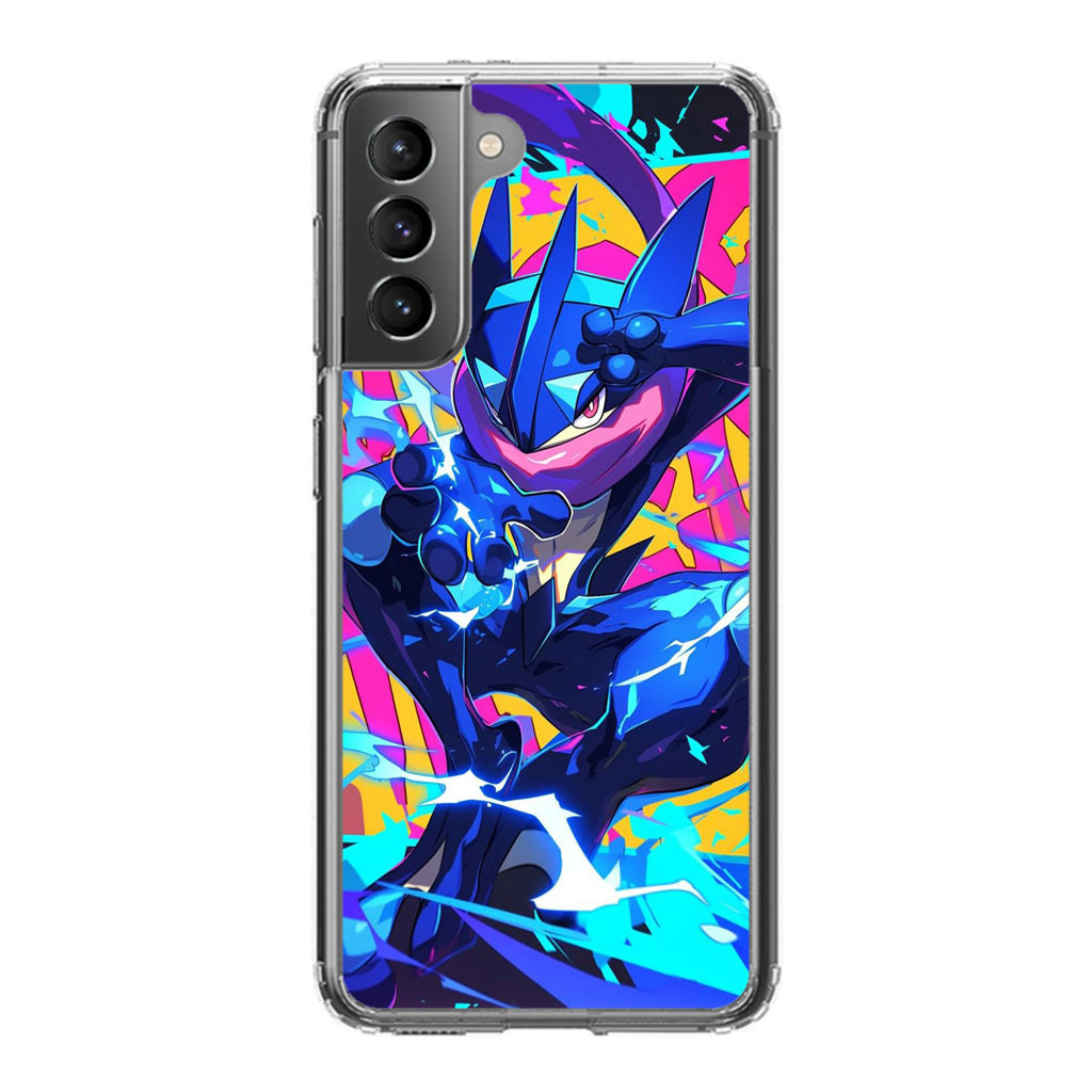 Greninja Aqua Blast Samsung Galaxy S21 / S21 Plus / S21 FE 5G Case