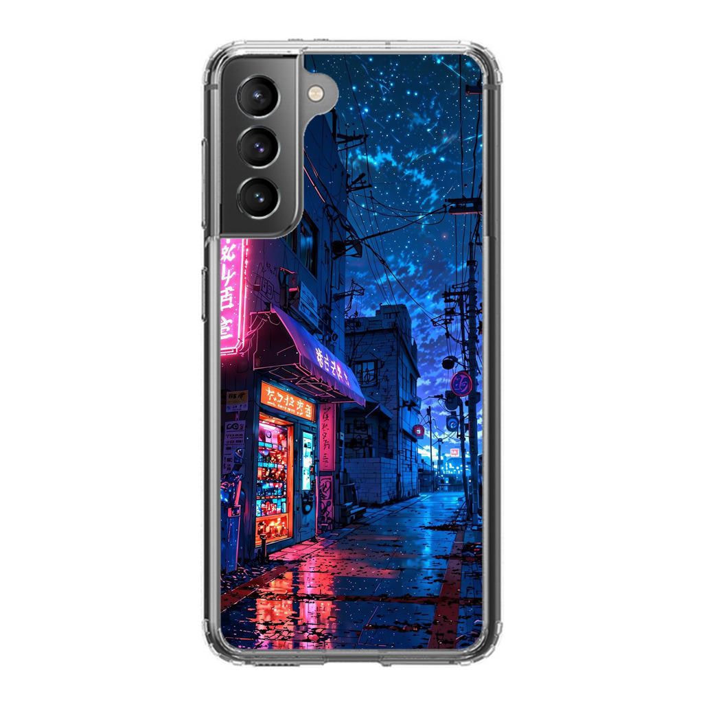 Japan Neon Reverie Samsung Galaxy S21 / S21 Plus / S21 FE 5G Case