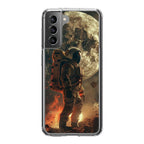 Lunar Sentinel Guardian of the Void Samsung Galaxy S21 / S21 Plus / S21 FE 5G Case