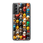 Mini Figures Heroes Assemble Samsung Galaxy S21 / S21 Plus / S21 FE 5G Case