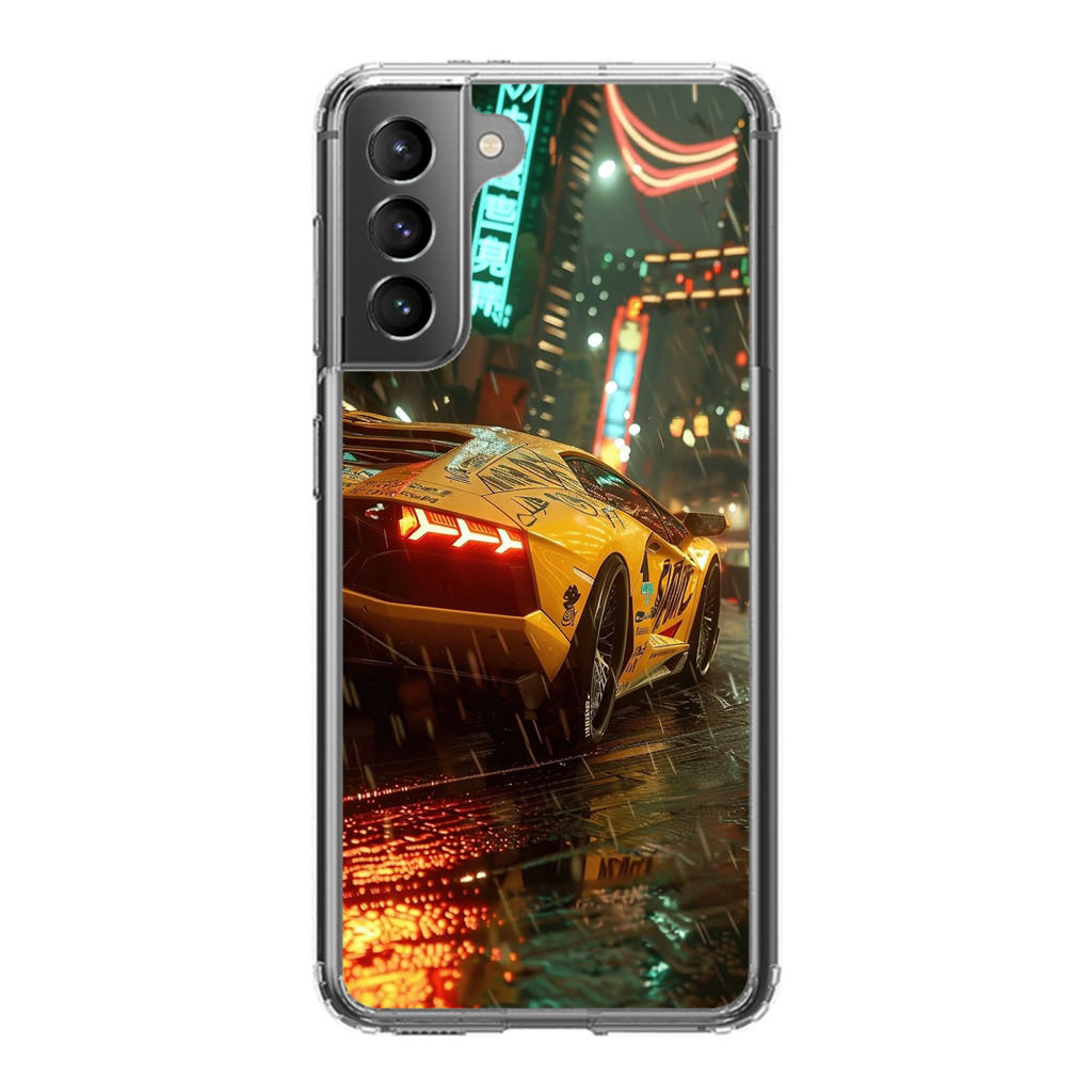 Night Drift Thunder Neon Streets Samsung Galaxy S21 / S21 Plus / S21 FE 5G Case