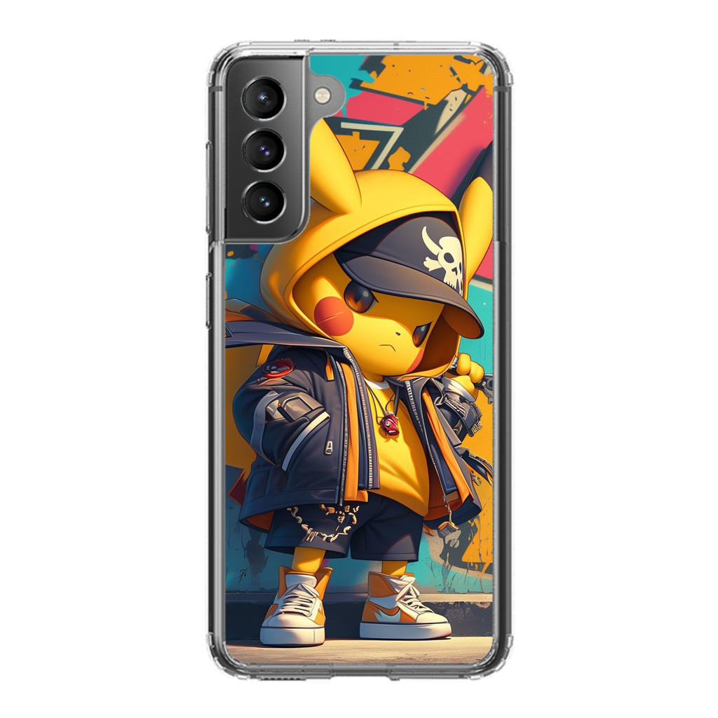Pikachu Street Rebellion Samsung Galaxy S21 / S21 Plus / S21 FE 5G Case