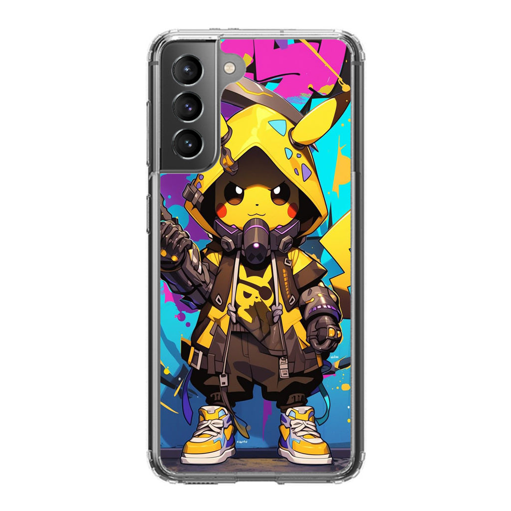 Pikachu Street Shock Assassin Samsung Galaxy S21 / S21 Plus / S21 FE 5G Case