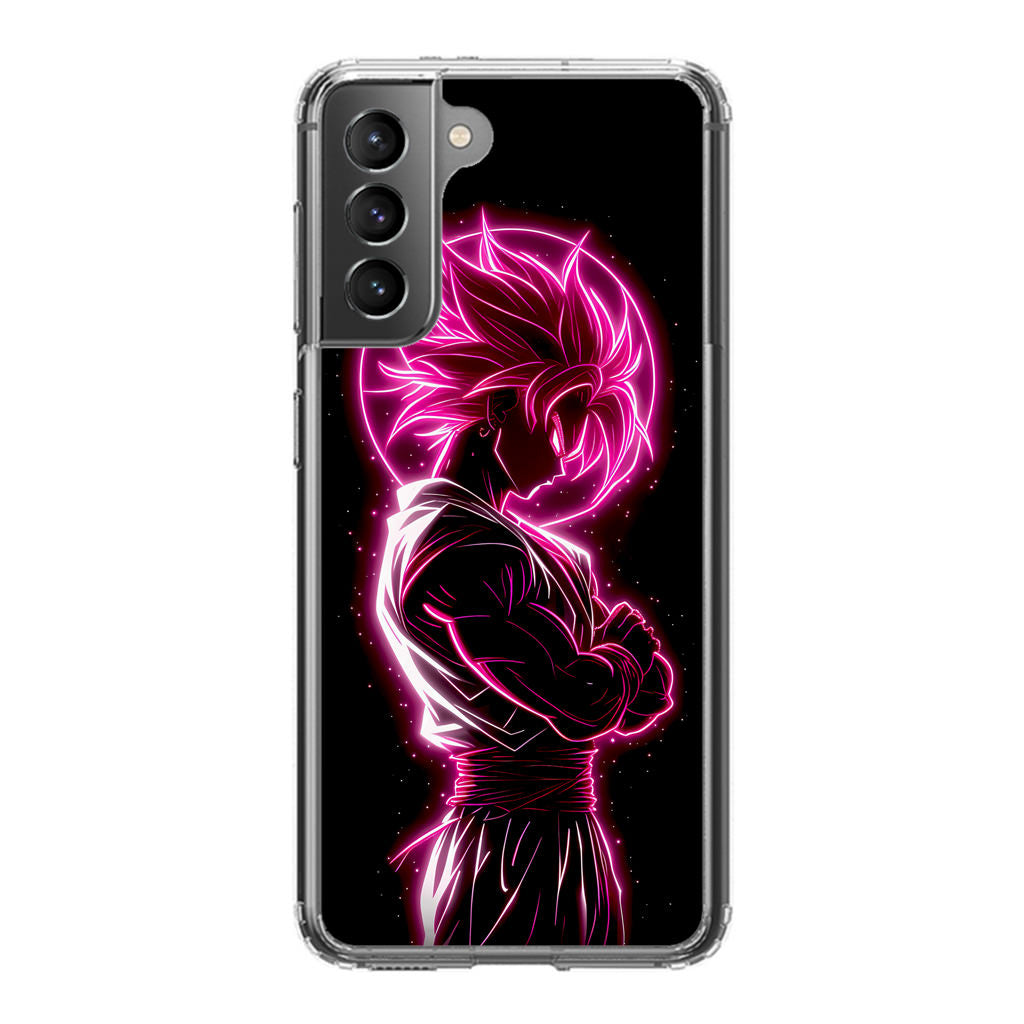 Pink Radiant Saiyan Samsung Galaxy S21 / S21 Plus / S21 FE 5G Case