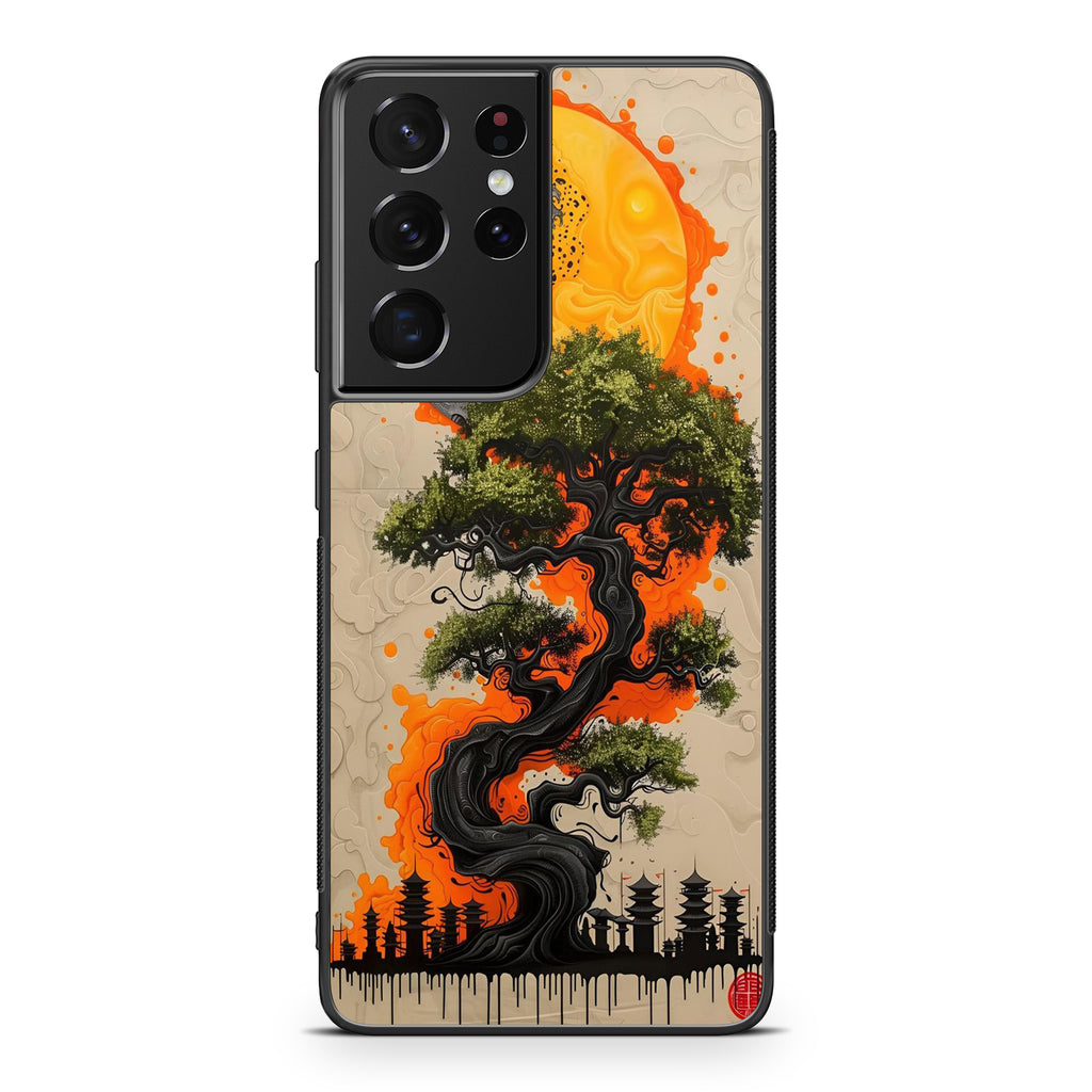 Eclipse of the Eternal Bonsai Samsung Galaxy S21 Ultra Case