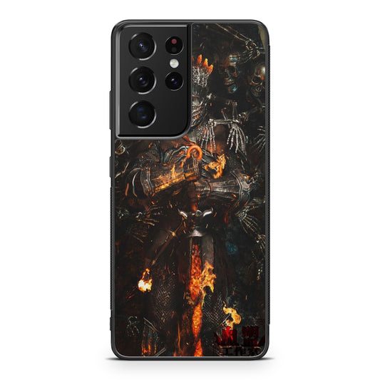Ember King Warden Cursed Flame Samsung Galaxy S21 Ultra Case