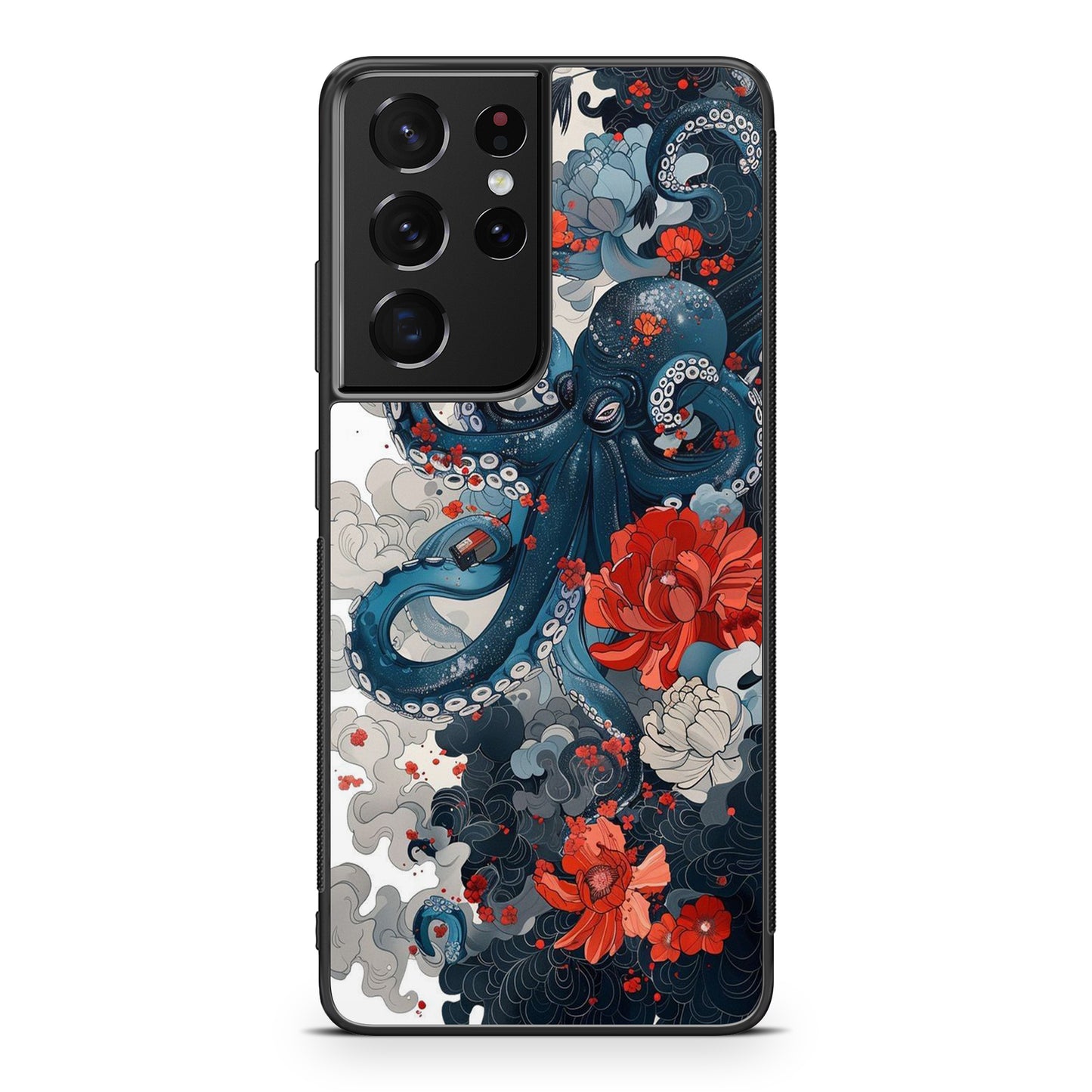 Floral Kraken Samsung Galaxy S21 Ultra Case