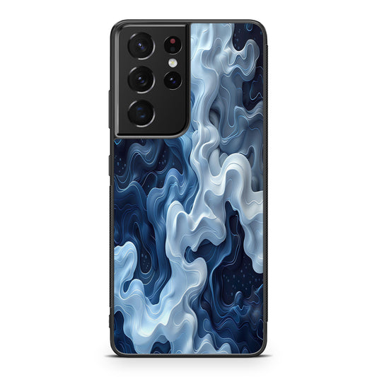 Frozen Waves Samsung Galaxy S21 Ultra Case