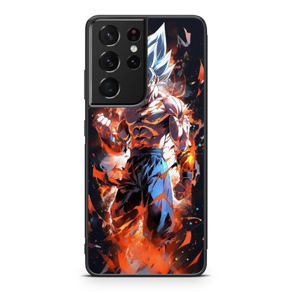 Goku Unleash The Power Samsung Galaxy S21 Ultra Case