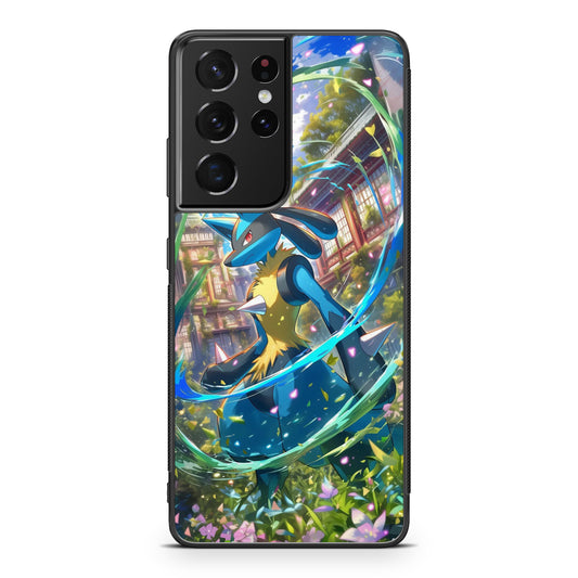 Lucario Precognitive Aura Samsung Galaxy S21 Ultra Case