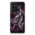 Mewtwo Cosmic Energy Samsung Galaxy S21 Ultra Case