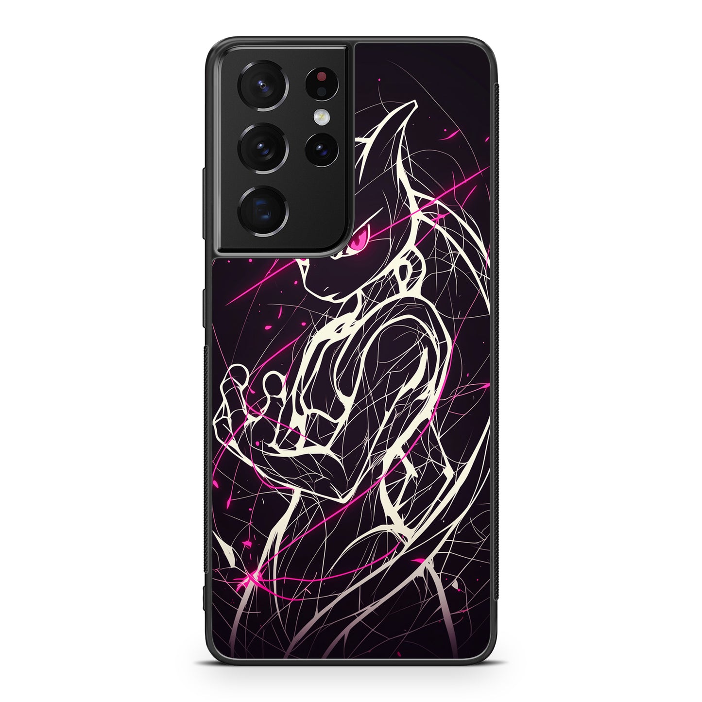 Mewtwo Cosmic Energy Samsung Galaxy S21 Ultra Case