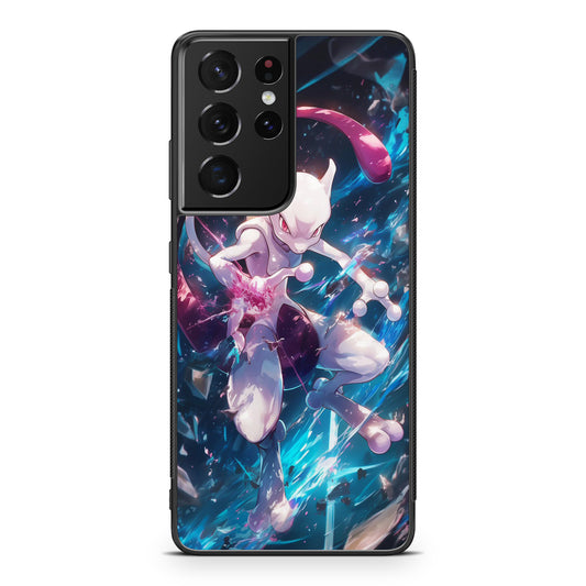 Mewtwo Genesis of Power Samsung Galaxy S21 Ultra Case