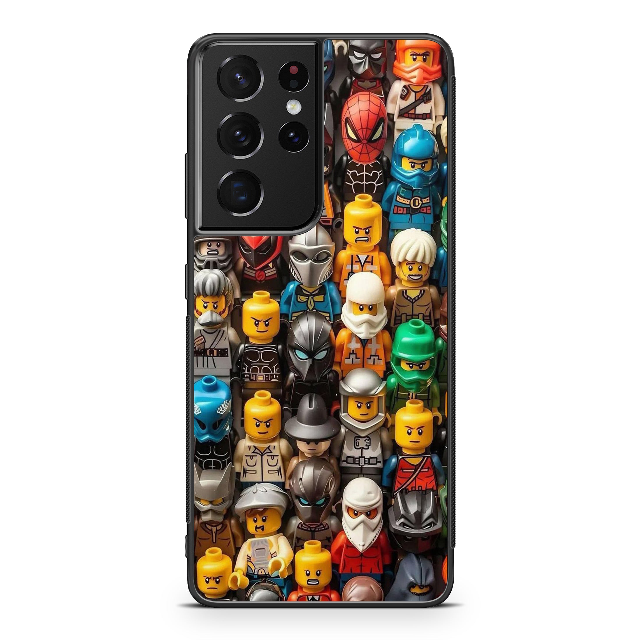 Mini Figures Heroes Assemble Samsung Galaxy S21 Ultra Case