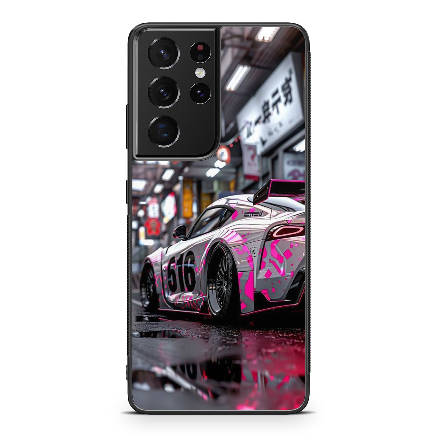 Neon Apex Drift Dreams Samsung Galaxy S21 Ultra Case