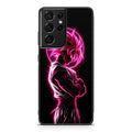 Pink Radiant Saiyan Samsung Galaxy S21 Ultra Case