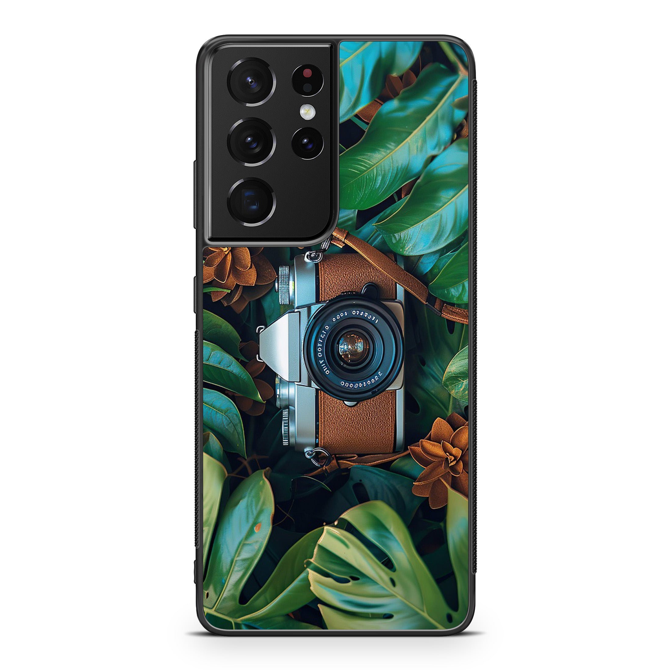 The Lens Between Leaves Samsung Galaxy S21 Ultra Case