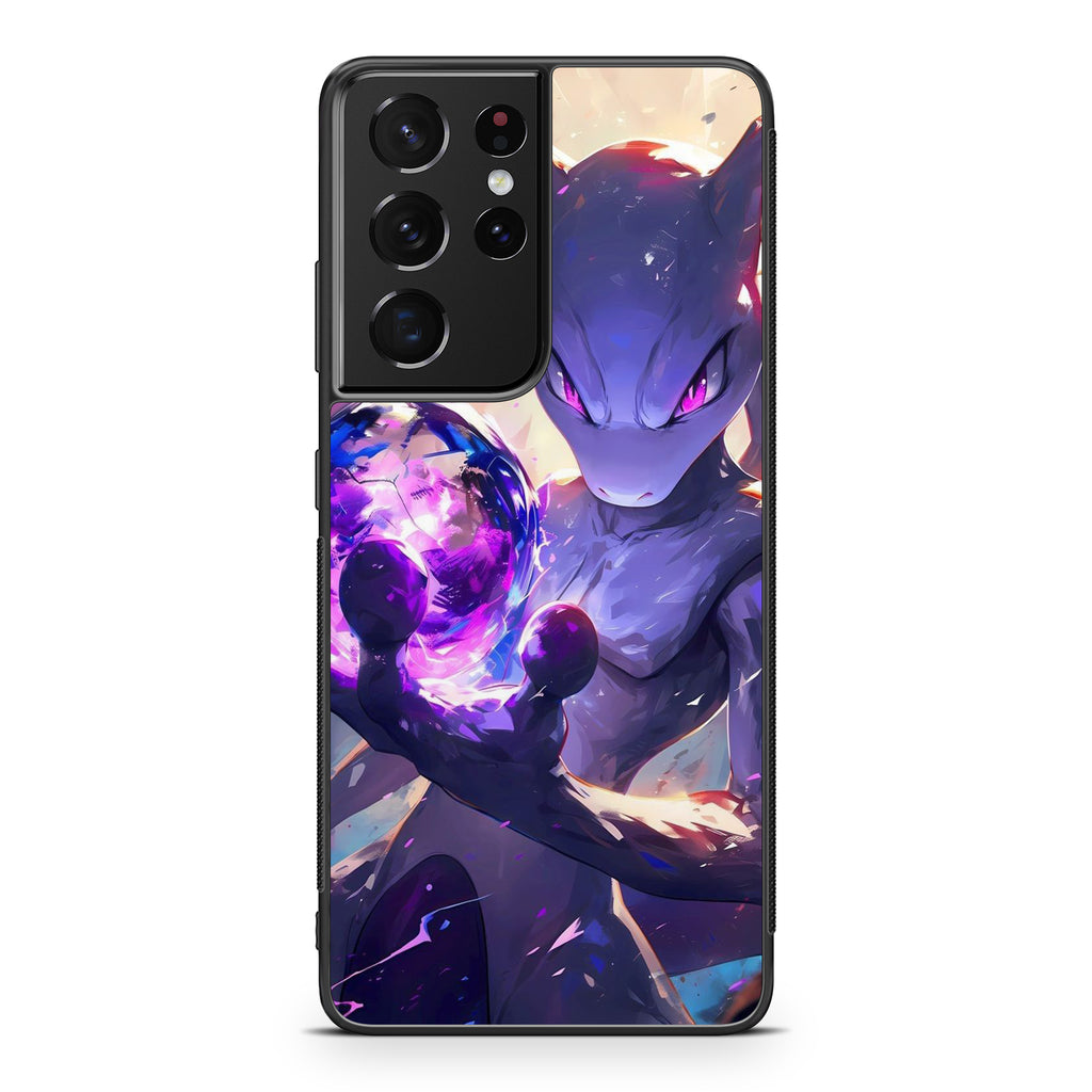 Unexpected Mewtwo Samsung Galaxy S21 Ultra Case