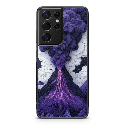 Violet Fury The Awakening Volcano Samsung Galaxy S21 Ultra Case