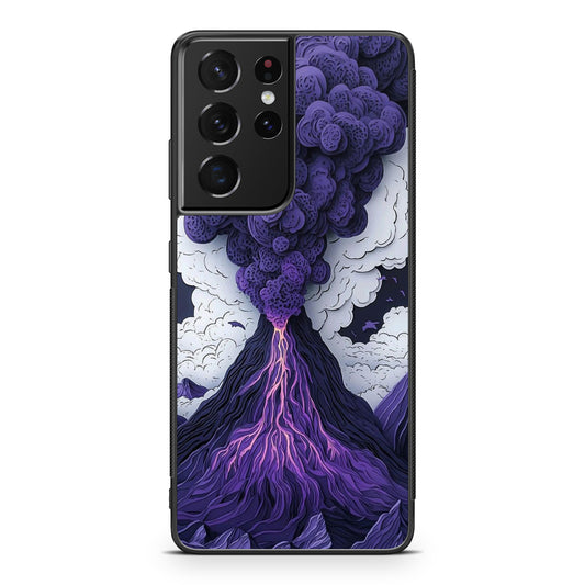 Violet Fury The Awakening Volcano Samsung Galaxy S21 Ultra Case