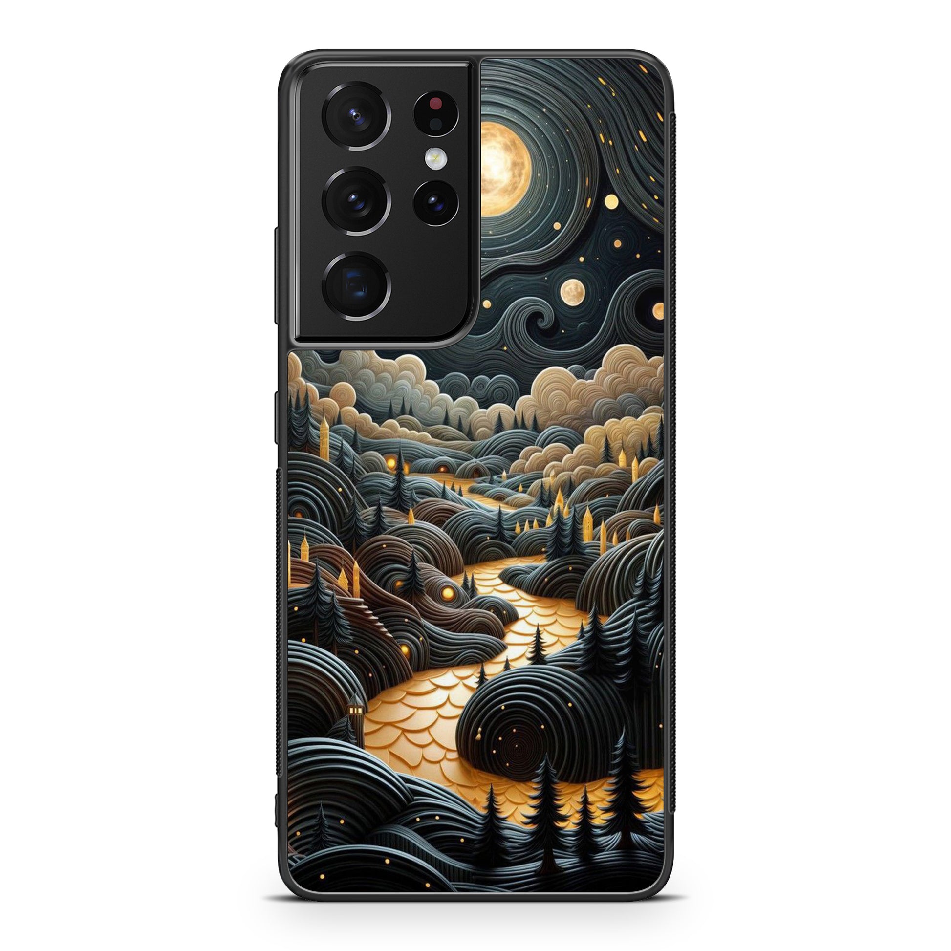 Whispers of the Lunar Valley Samsung Galaxy S21 Ultra Case