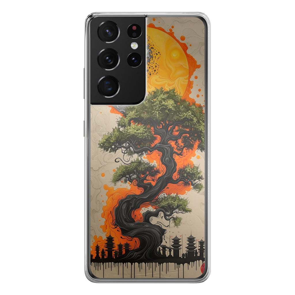 Eclipse of the Eternal Bonsai Samsung Galaxy S21 Ultra Case