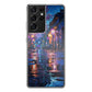 Midnight Sakura Glow Samsung Galaxy S21 Ultra Case