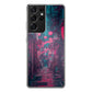 Neon Veins of the Night Market Samsung Galaxy S21 Ultra Case
