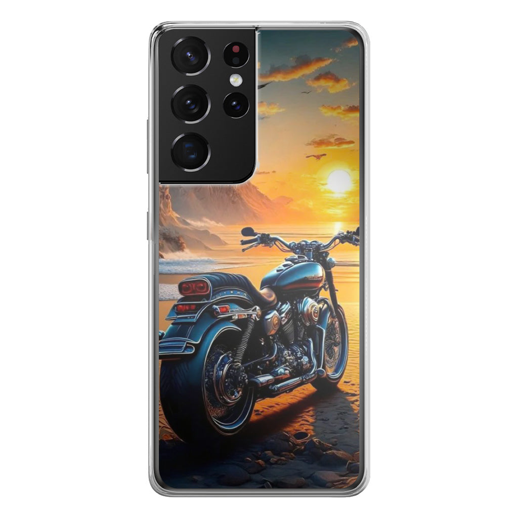 Ride Into the Blaze Samsung Galaxy S21 Ultra Case