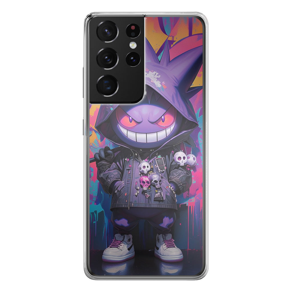 Shadow Drip Gengar Goes Street Samsung Galaxy S21 Ultra Case