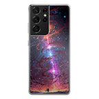 Stargazer at the Axis of Creation Samsung Galaxy S21 Ultra Case