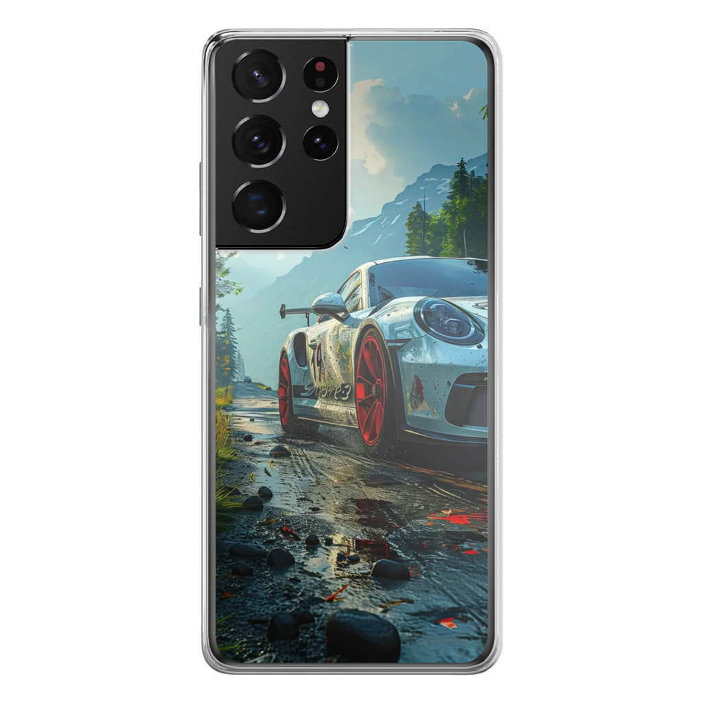 Turbo Through the Wilderness Samsung Galaxy S21 Ultra Case