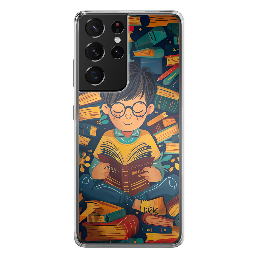 Universe of The Bookworm Samsung Galaxy S21 Ultra Case