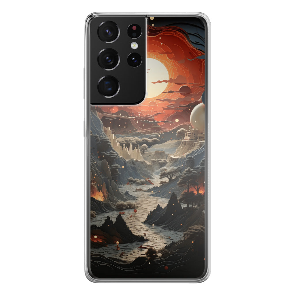 Valley of the Dying Sun Samsung Galaxy S21 Ultra Case