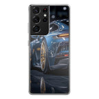 Velvet Thunder Elegance on Wheels Samsung Galaxy S21 Ultra Case
